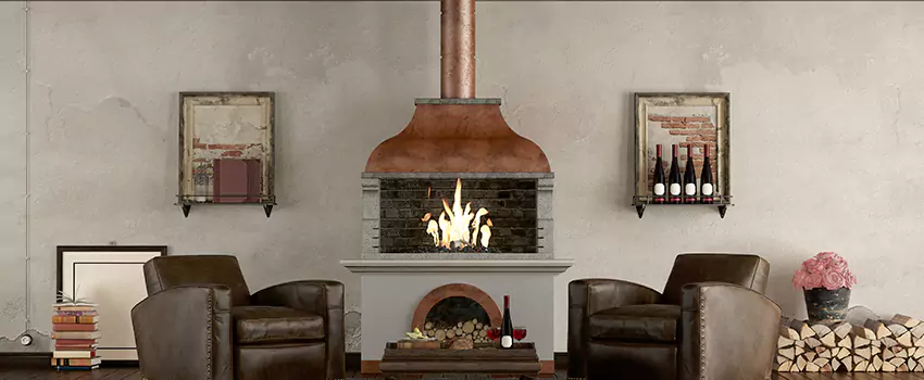 Thelin Hearth Products Providence Pellet Insert Fireplace Installation in Gastonia, NC