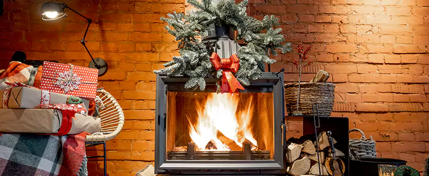 Travis Industries Linear Gas Fireplace Installation in Gastonia, North Carolina