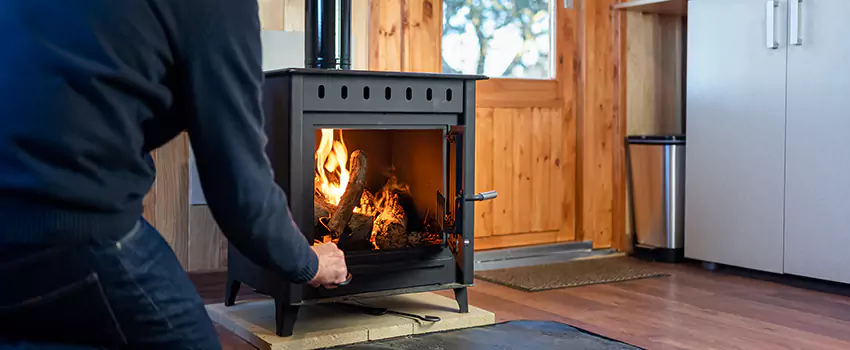 Open Hearth Wood Fireplace Installation in Gastonia, NC