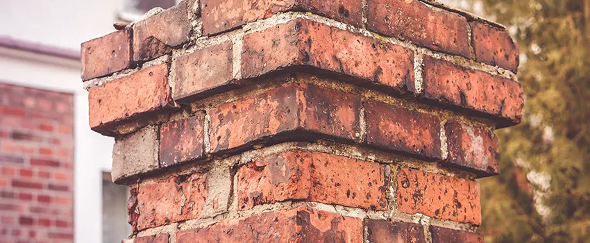 Cracked Chimney Bricks Repair Cost in Gastonia, North Carolina