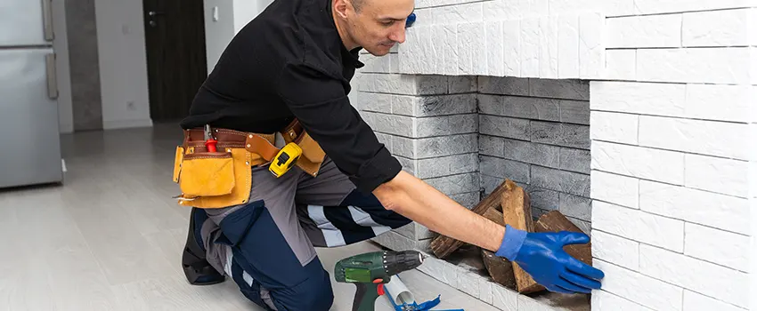 Fireplace Damaged Damper Frame Repair Services in Gastonia, North Carolina