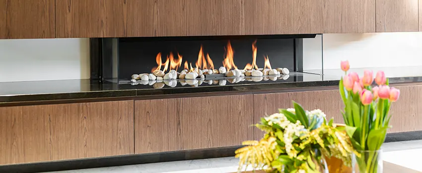 Double-height Fireplace Design Refurbishment in Gastonia, North Carolina